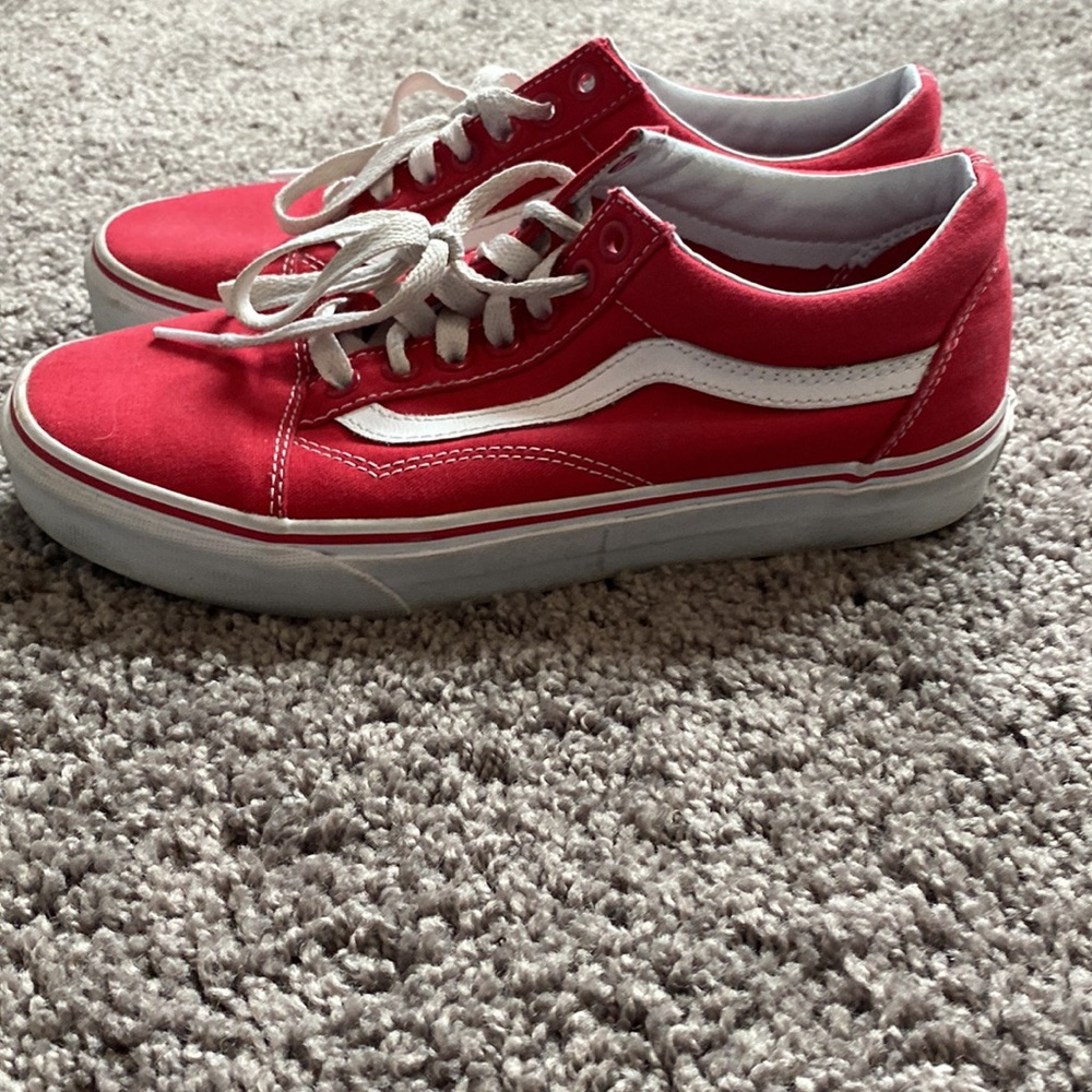 Red Vans - Picture 2 of 3